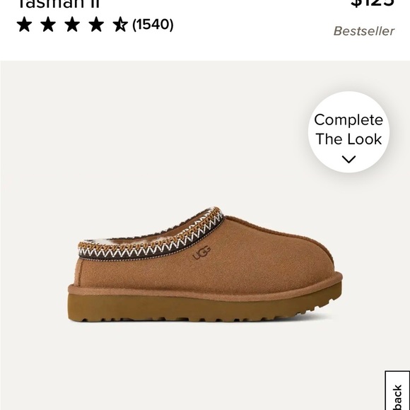 Brand new, never worn, UGG Chestnut Tasman Slippers - Picture 5 of 5